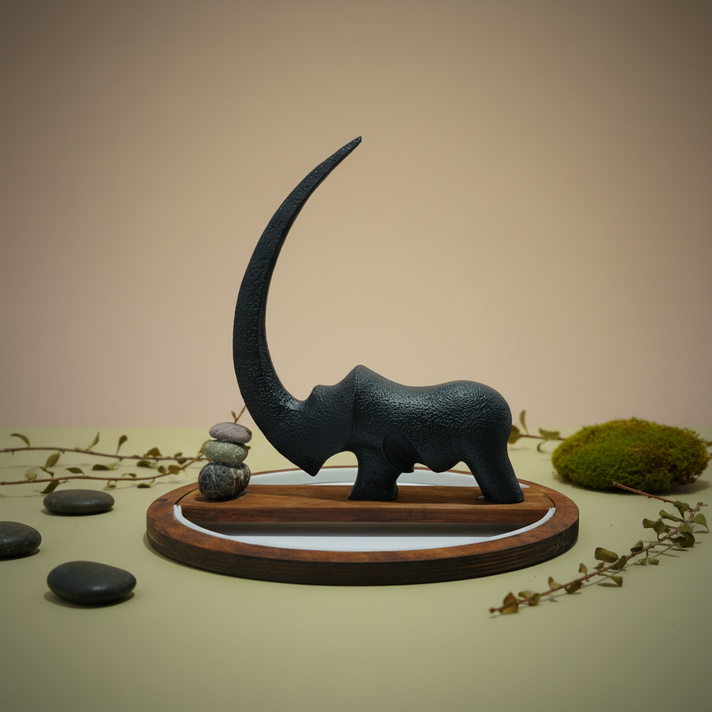 چراغ رو میزی کرگدن